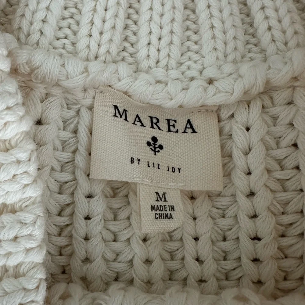 MAREA by Liz Joy Beach Vest Ivory M - Picture 6 of 7
